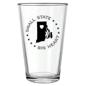 Pint Glass - Small State Big Heart