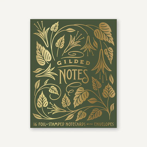 Gilded Notecards