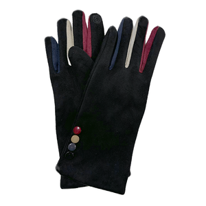 Gloves - Rainbow Buttons