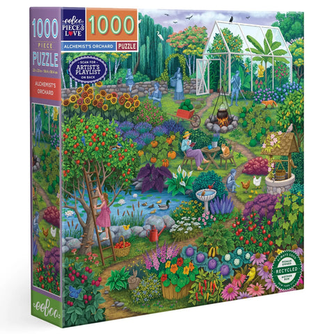 1000 piece puzzle - Alchemists Orchard