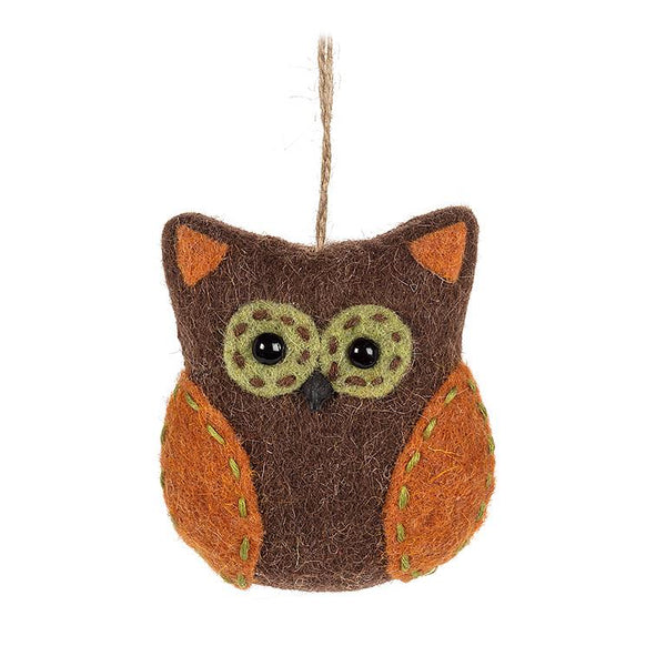 Ornament - Autumn Owls