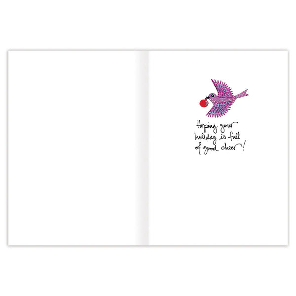 Boxed Holiday Cards - Birds & Tree