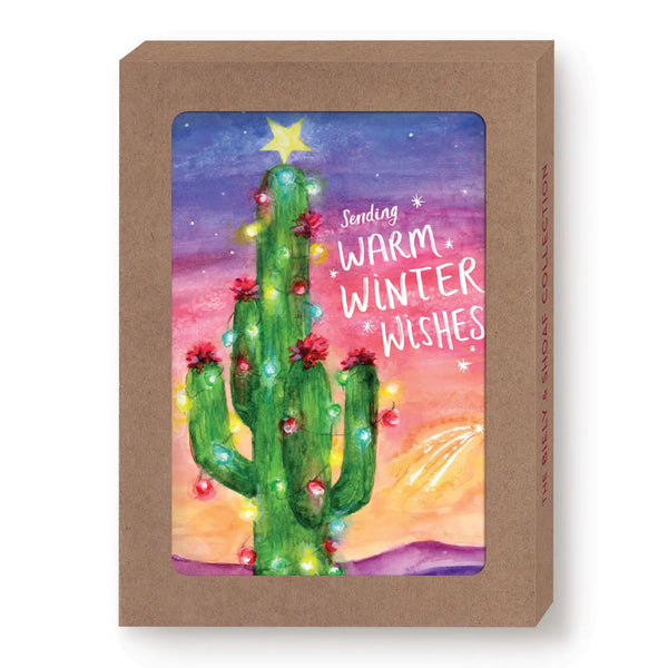 Boxed Holiday Cards - Cactus