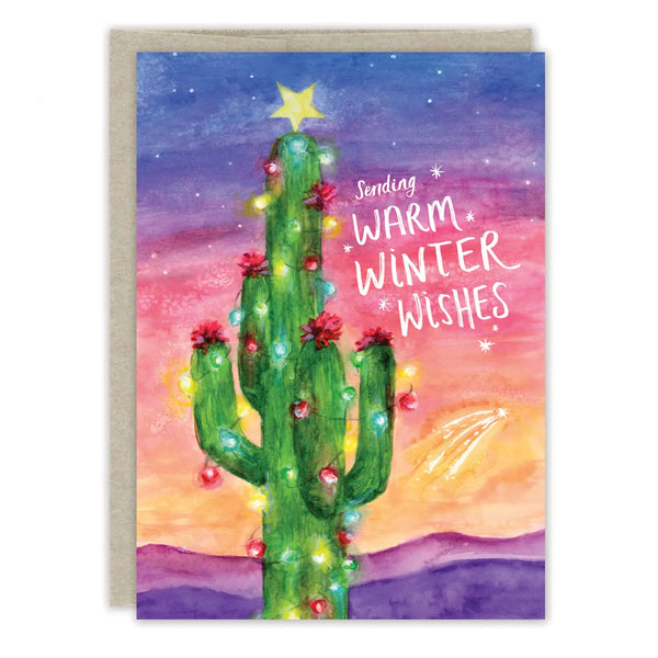 Boxed Holiday Cards - Cactus