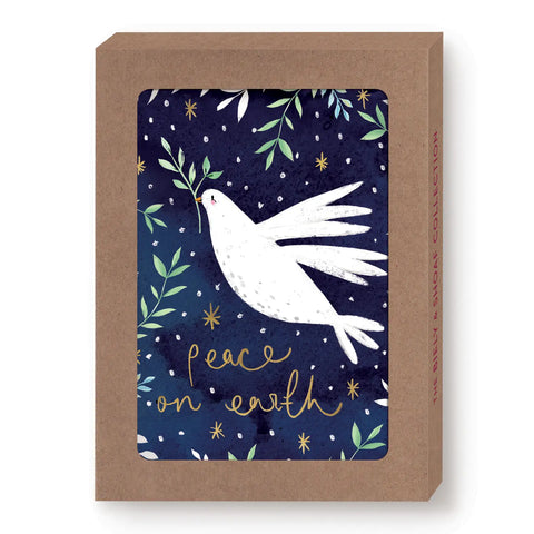 Boxed Holiday Cards - Dove
