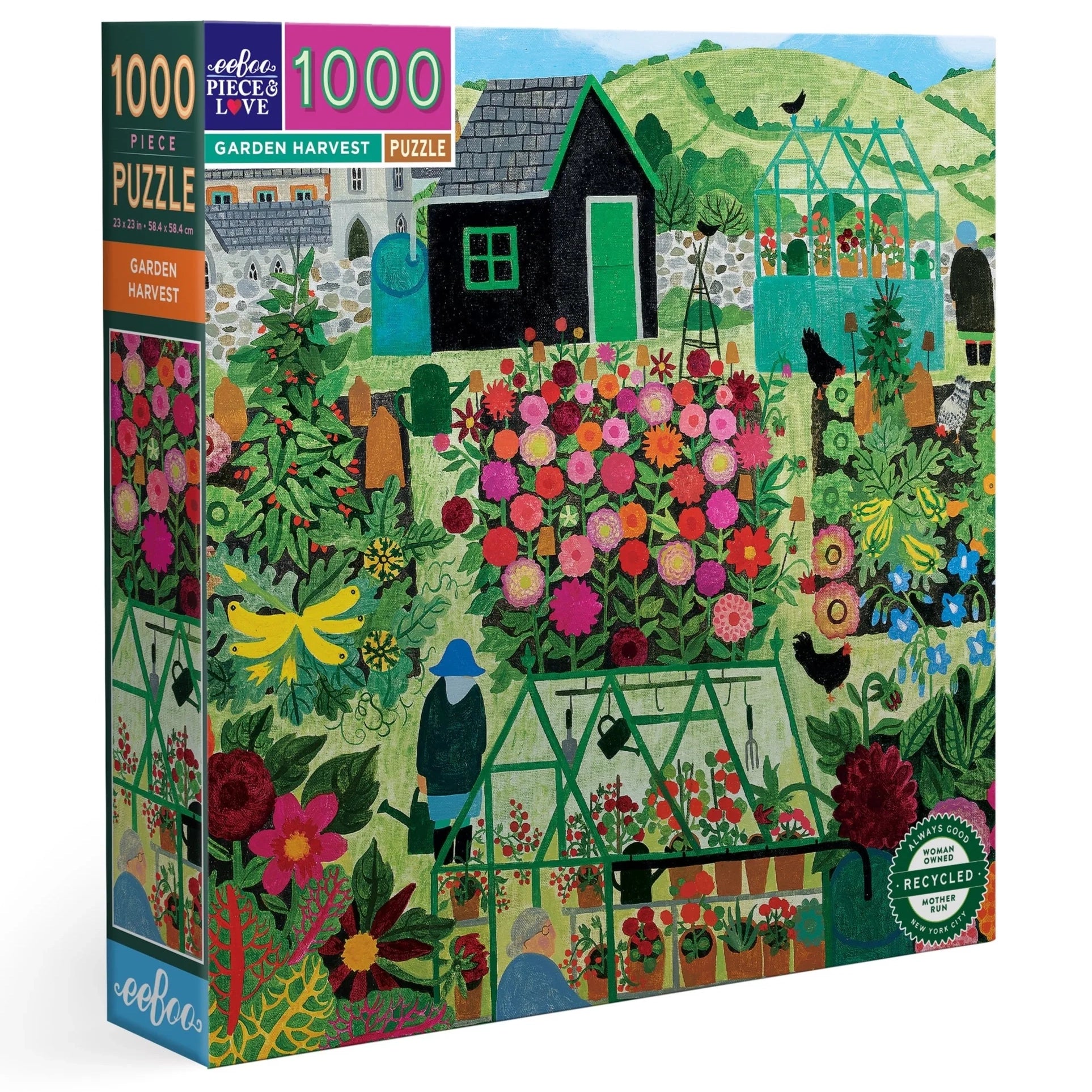 1000 piece puzzle - Garden Harvest