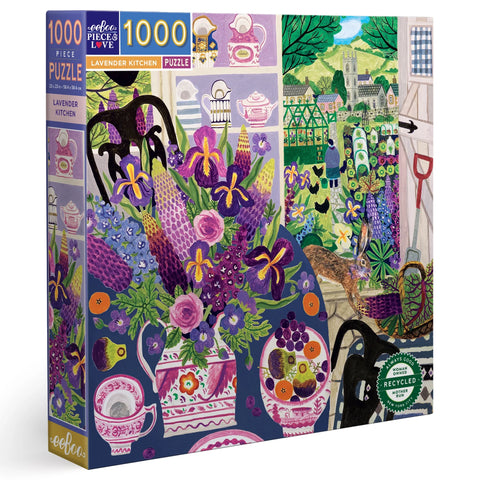 1000 piece puzzle - Lavender Kitchen