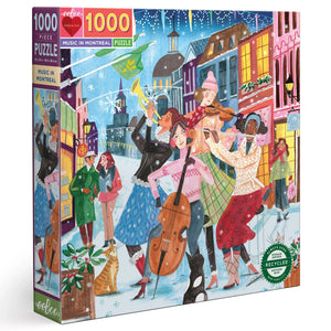 1000 piece puzzle - Music in Montreal