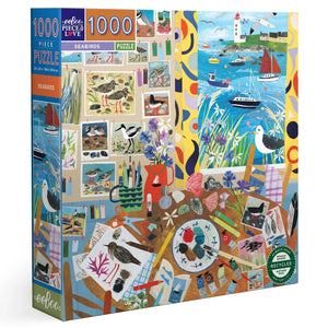 1000 piece puzzle - Seabirds