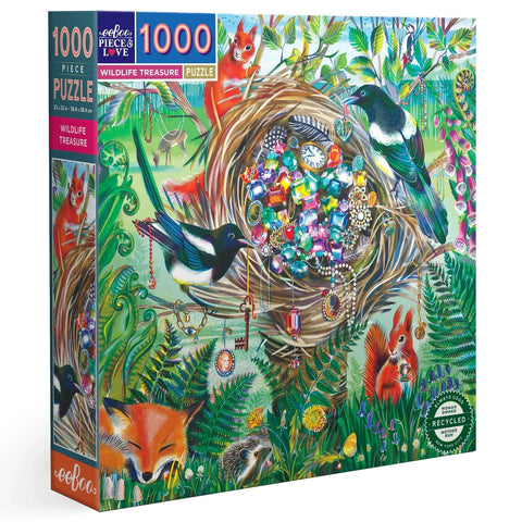 1000 piece puzzle - Wildlife Treasure