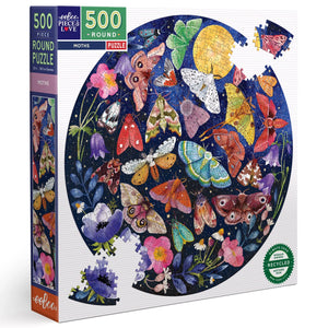 500 piece puzzle - Moths