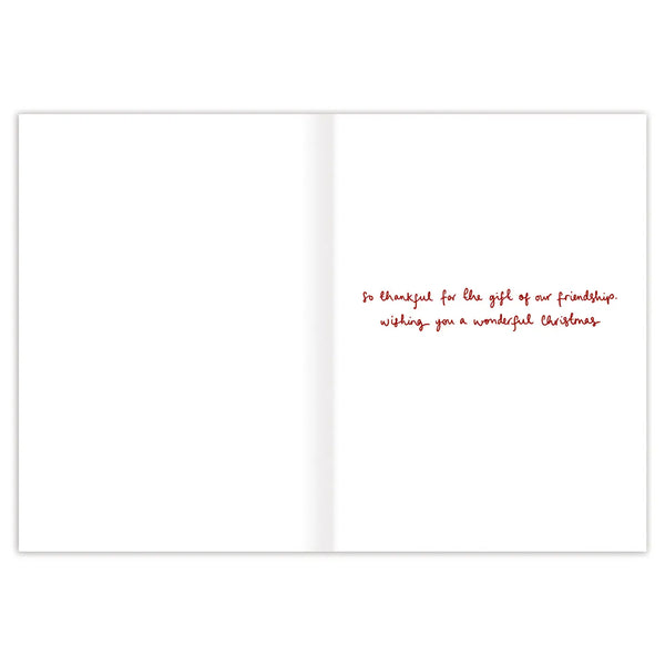 Boxed Holiday Cards - Fox & Bunny