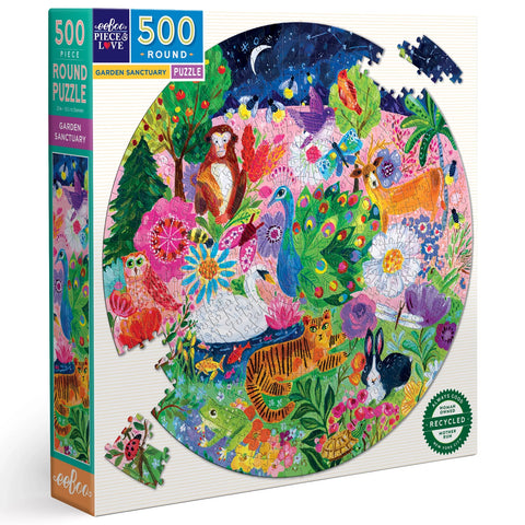 500 piece puzzle - Garden Sanctuary