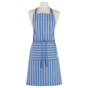 Apron - Light Blue w/Stripes