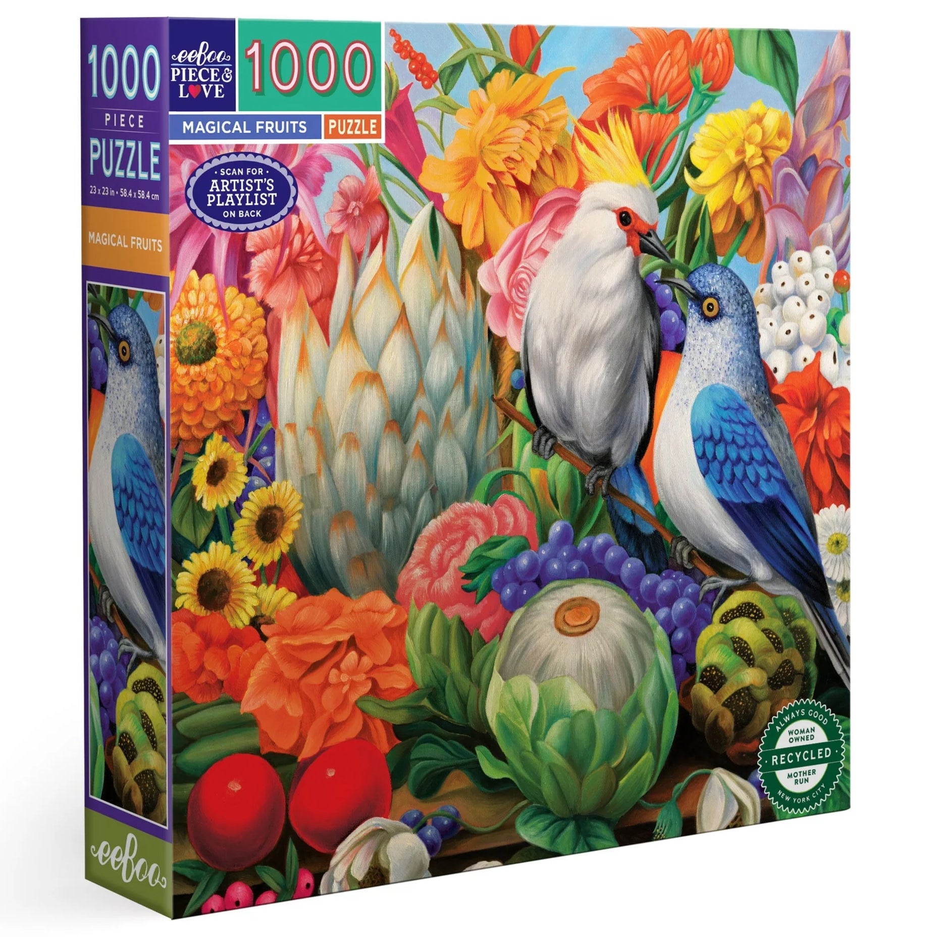 1000 piece puzzle - Magical Fruits