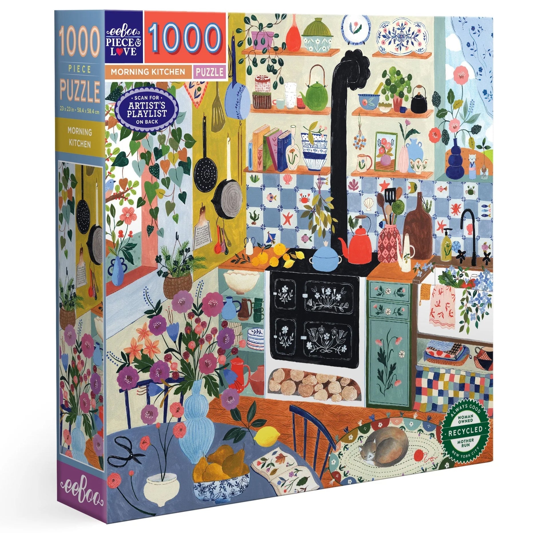 1000 piece puzzle - Morning Kitchen