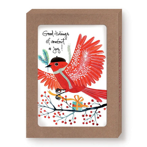 Boxed Holiday Cards - Red Bird