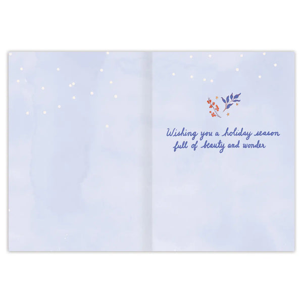 Boxed Holiday Cards - Reindeer Peace & Joy