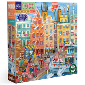 1000 piece puzzle - Stockholm