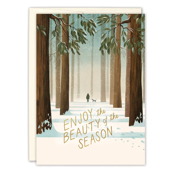 Boxed Holiday Cards - Winter Walk