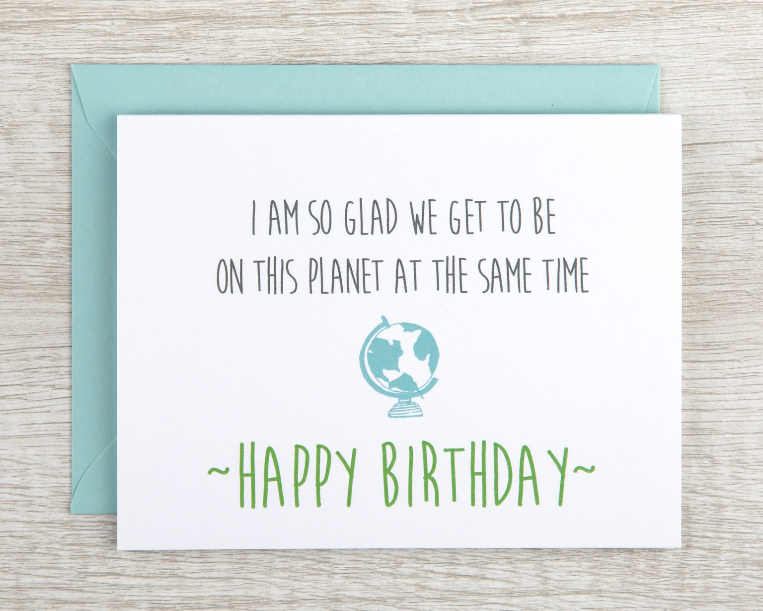 Card - Birthday - Planet