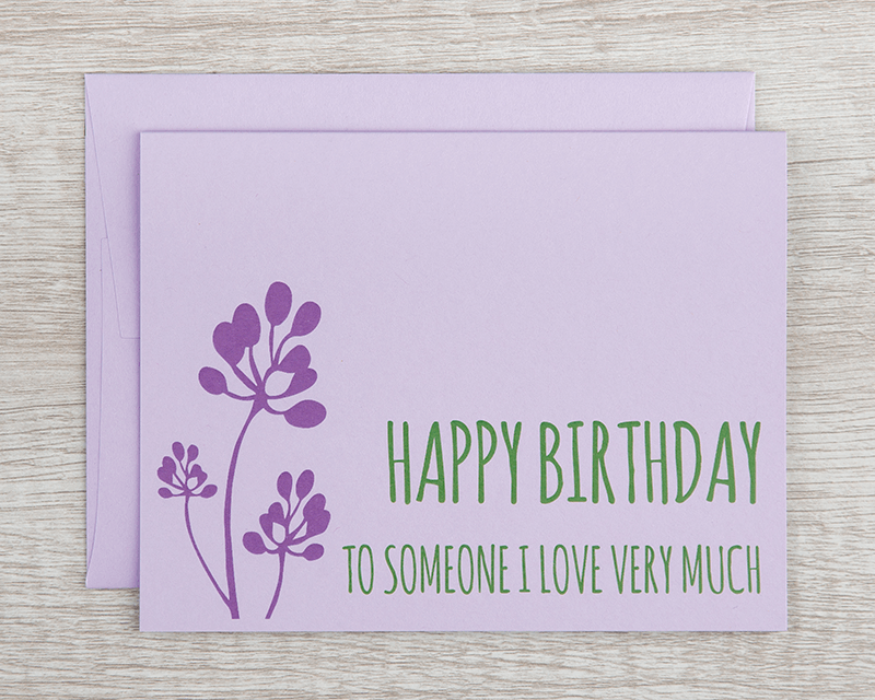 Card - Birthday - Love Very Much