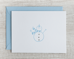 Card(w) - Holiday - Snowman