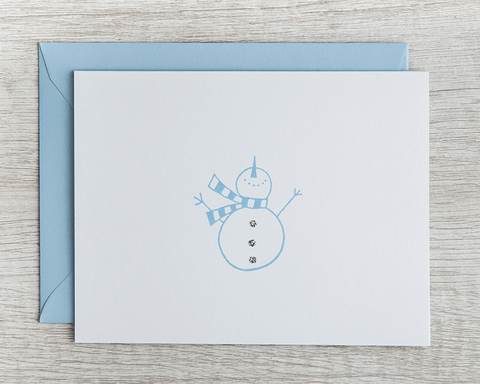 Card(w) - Holiday - Snowman
