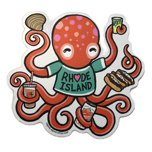 Sticker - RI Octopus