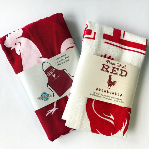 RI Red Apron and/or Tea Towel