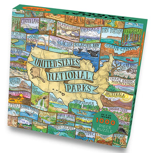 1000 piece puzzle - National Parks
