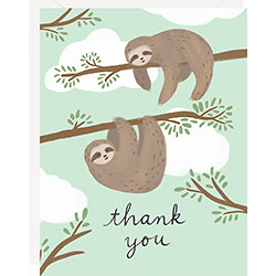 Boxed TY Cards - Sloth