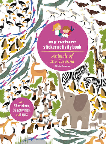 Sticker Activity Book - Animals of the Savannah