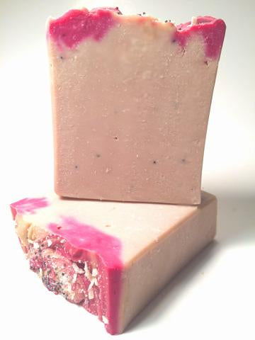 Soap Bar - Big Poppy: Mango, Coconut & Poppyseed