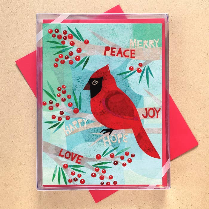 Boxed Holiday Cards - Cardinal