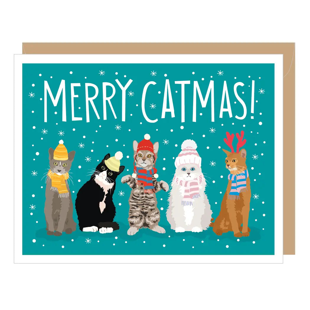 Boxed Holiday Cards - Catmas