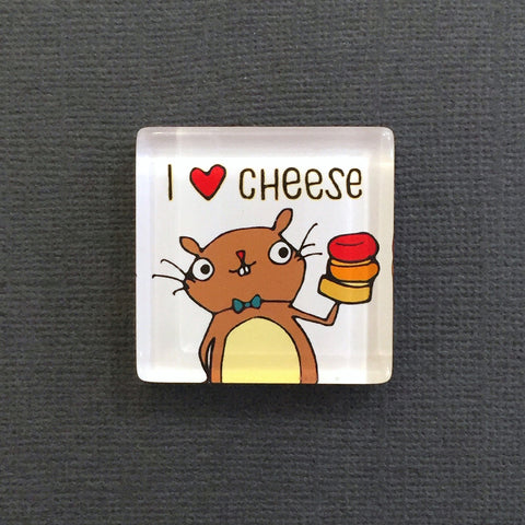 Magnet (fc) - I ❤️ Cheese