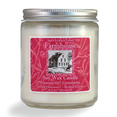 Candle Jar - Cranberry Cinnamon