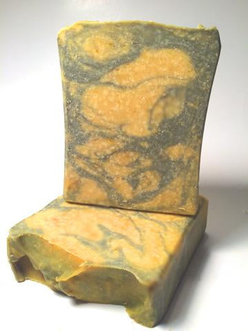 Soap Bar - Crimson & Clover: Clove, Charcoal & Pumpkin