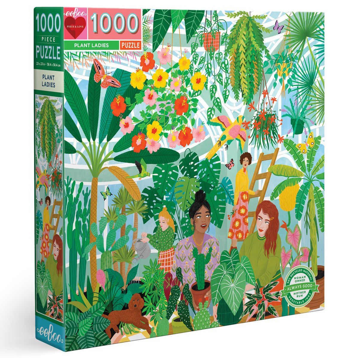 1000 piece puzzle - Plant Ladies