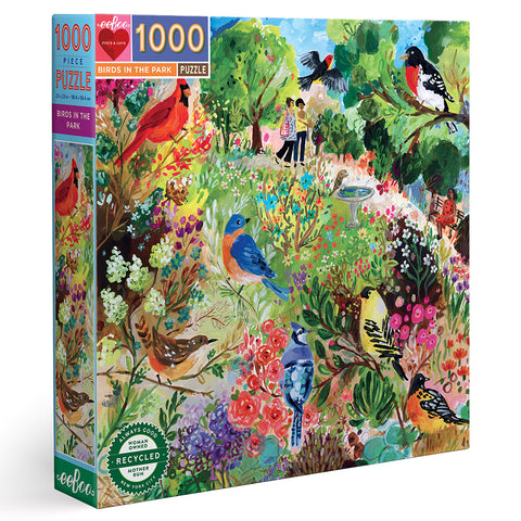 1000 piece puzzle - Birds in the Park