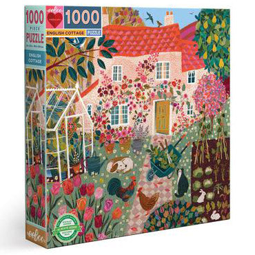 1000 piece puzzle - English Cottage