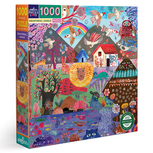 1000 piece puzzle - Equatorial Jungle