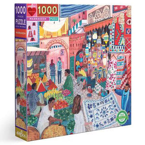 1000 piece puzzle - Marrakesh