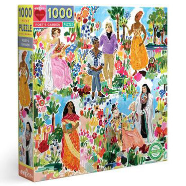 1000 piece puzzle - Poets Garden