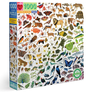 1000 piece puzzle - A Rainbow World