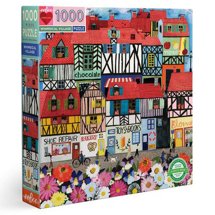 1000 piece puzzle - Whimsical Village