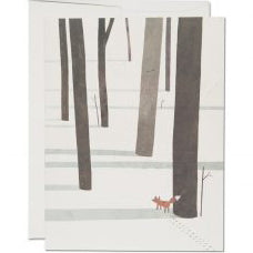Boxed Holiday Cards - Fox in the Snow