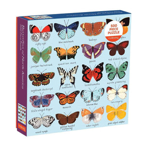 Butterflies of North America 500 piece puzzle