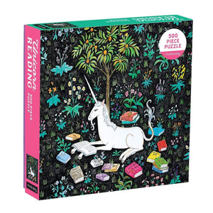 500 piece puzzle - Unicorn Reading